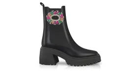 Platform Combat Ankle Boots 49471