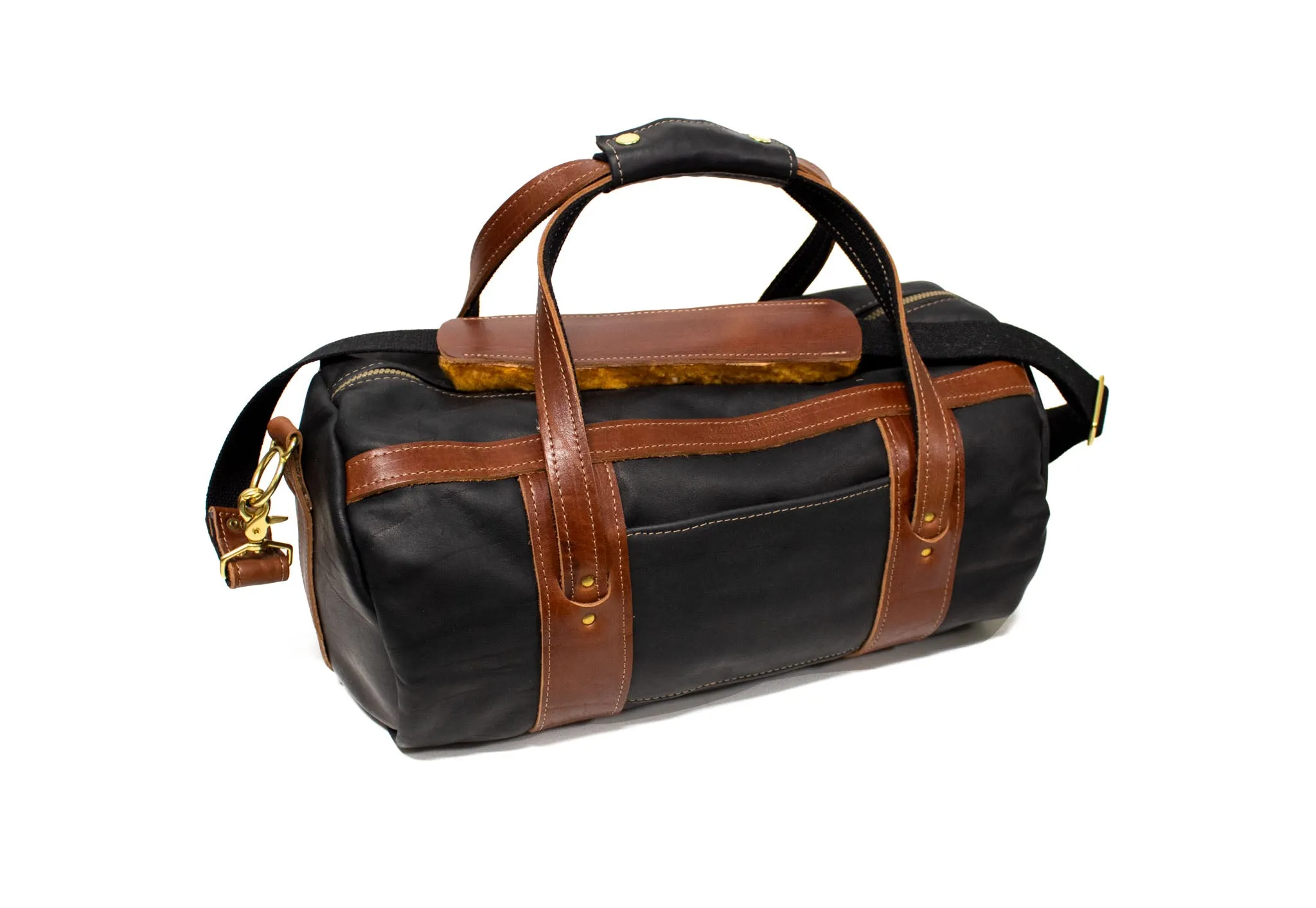 Premium Crafted Leather Club Duffel