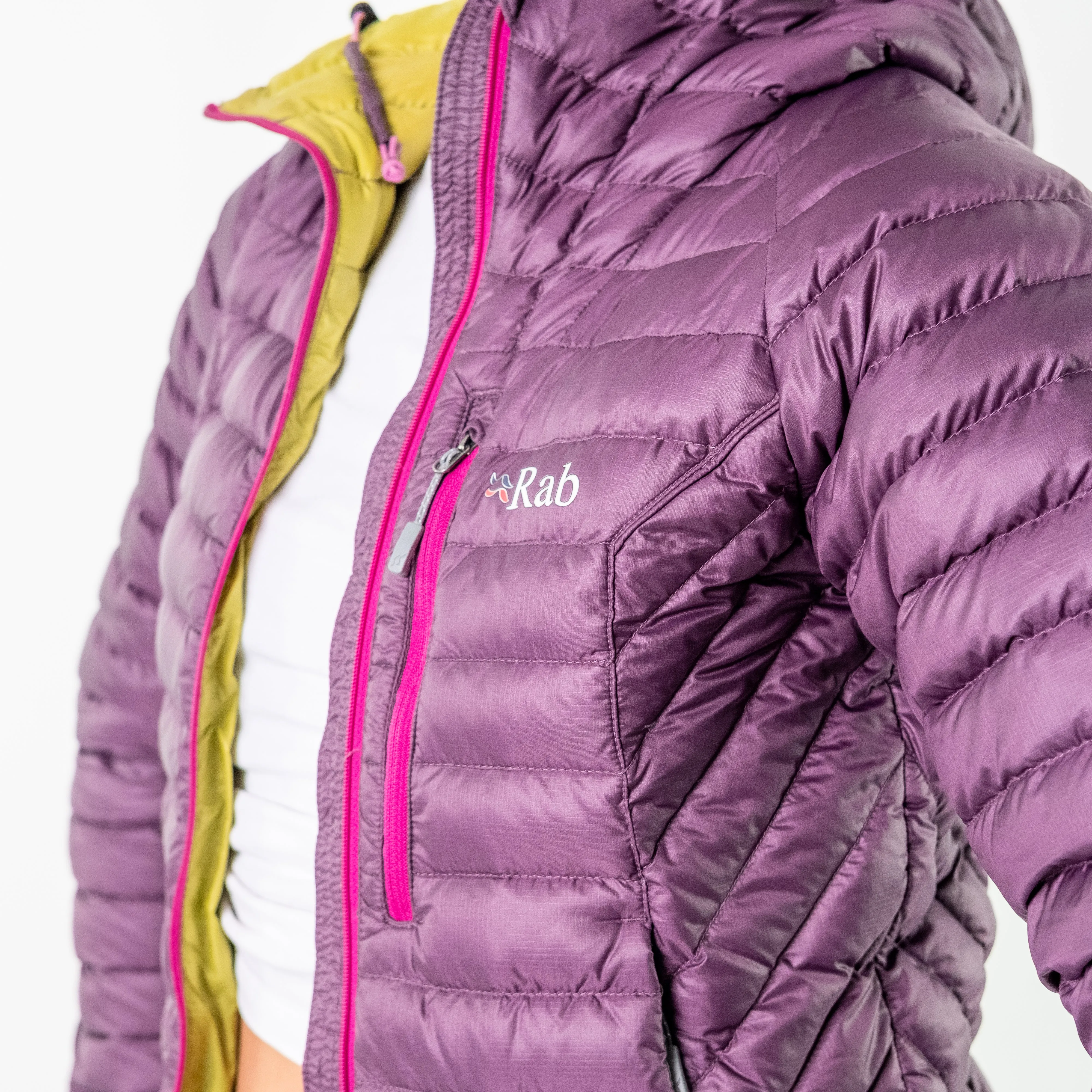 Purple 90s Rab Puffer (S)