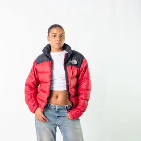 Red 90s The North Face Puffer (L)