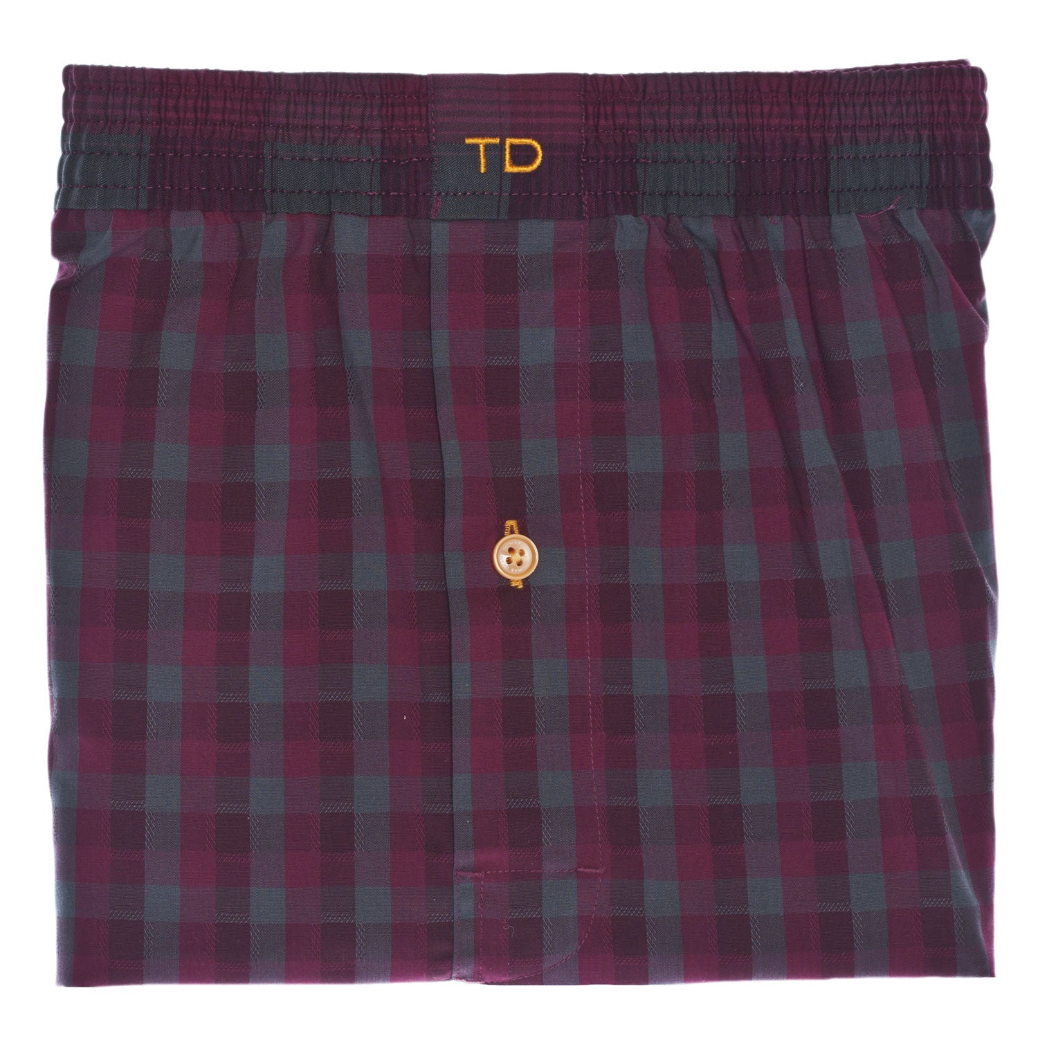 Red Check Boxer Short