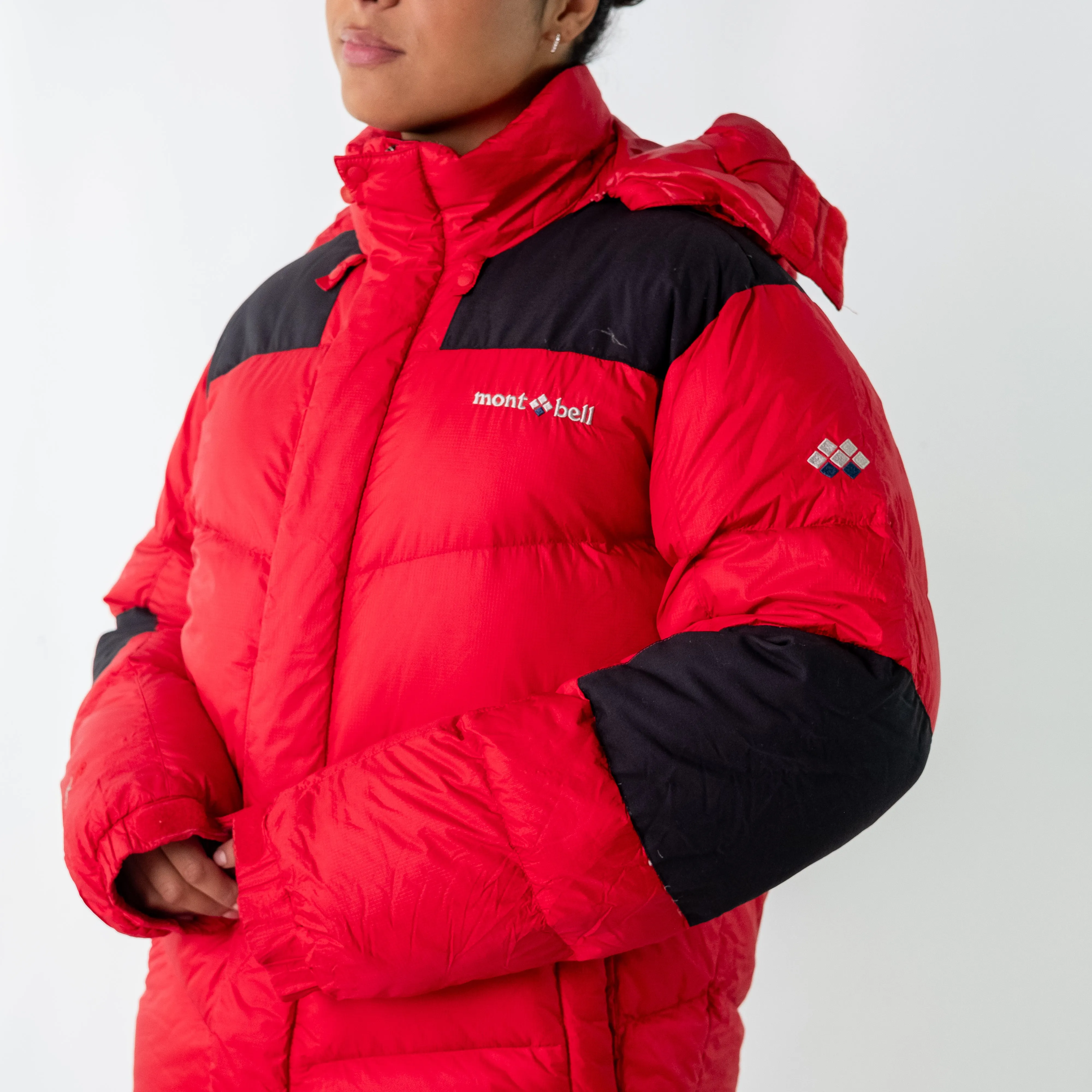 Red y2ks Montbell Puffer (L)