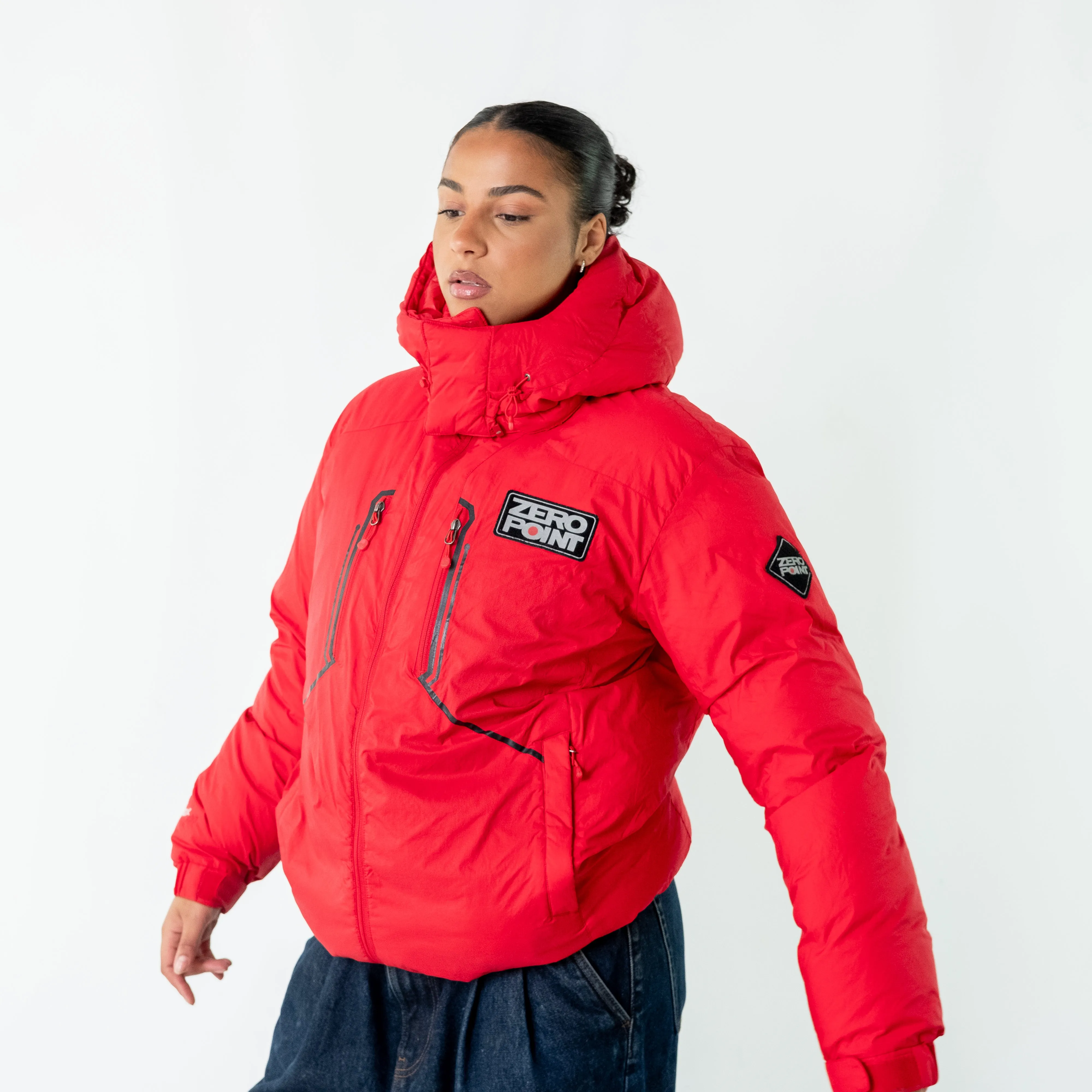 Red y2ks Montbell Zero Point Puffer (XL)