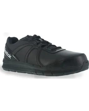 Reebok Men's Leather Athletic Oxfords - Steel Toe