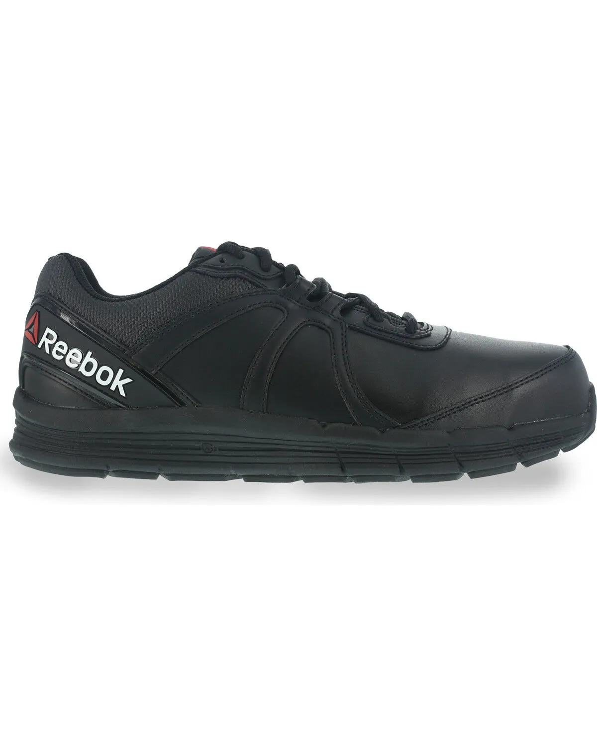 Reebok Men's Leather Athletic Oxfords - Steel Toe