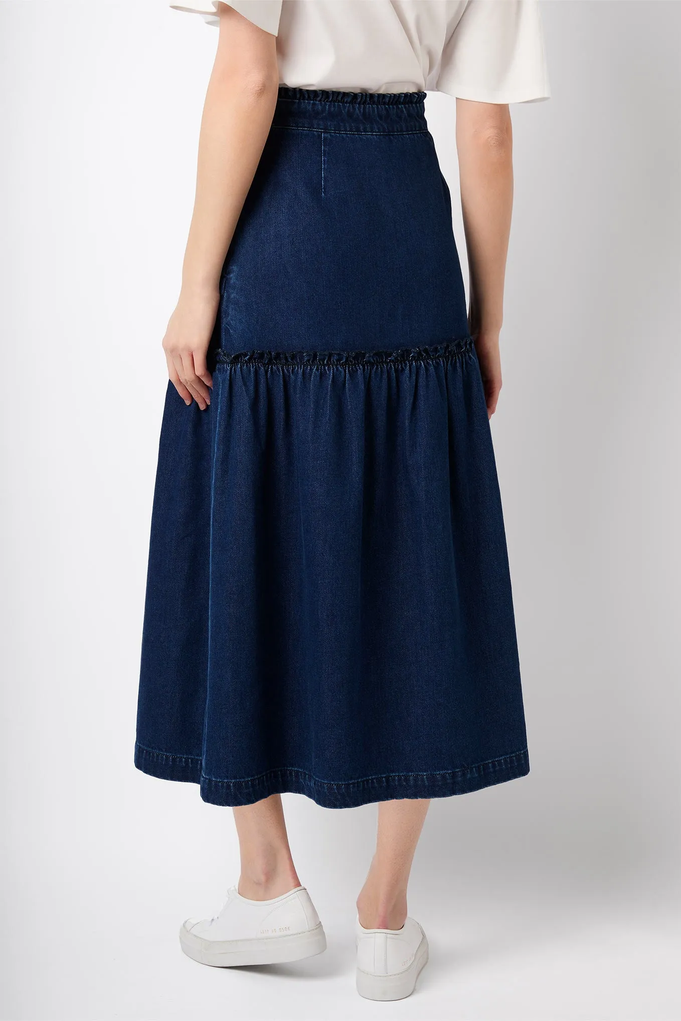 Saskia Denim Skirt - Rinse Wash