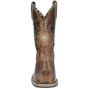 Smoky Mountain Women's Sunburst Western Boots - Brown 9.5