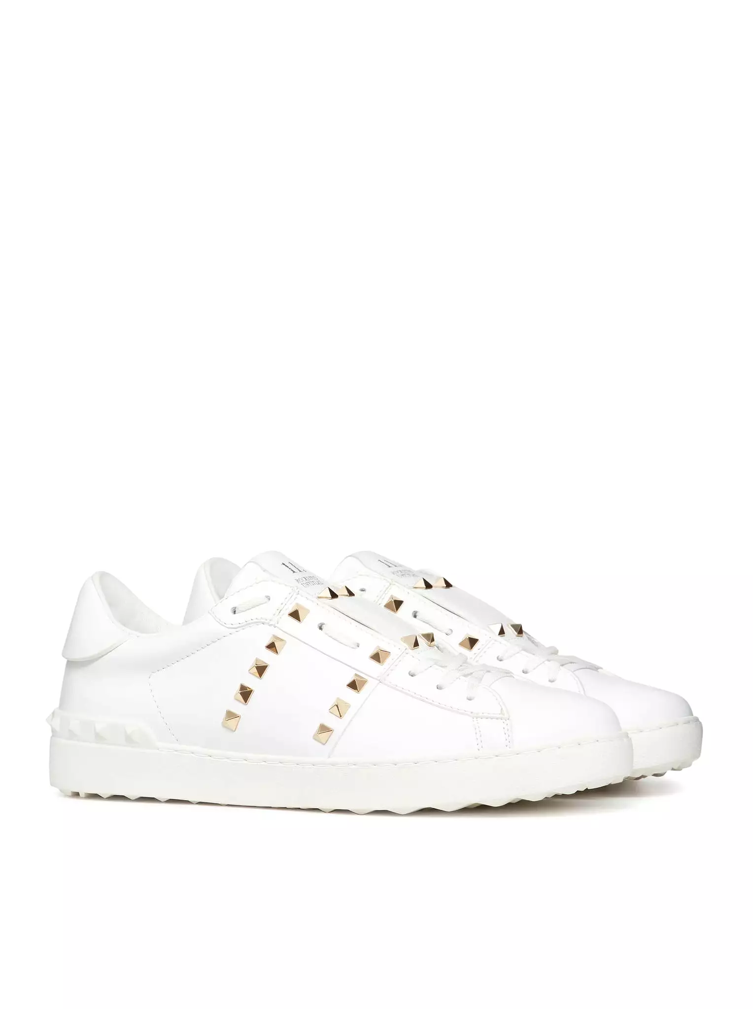 SNEAKER ROCKSTUD UNTITLED IN VITELLO