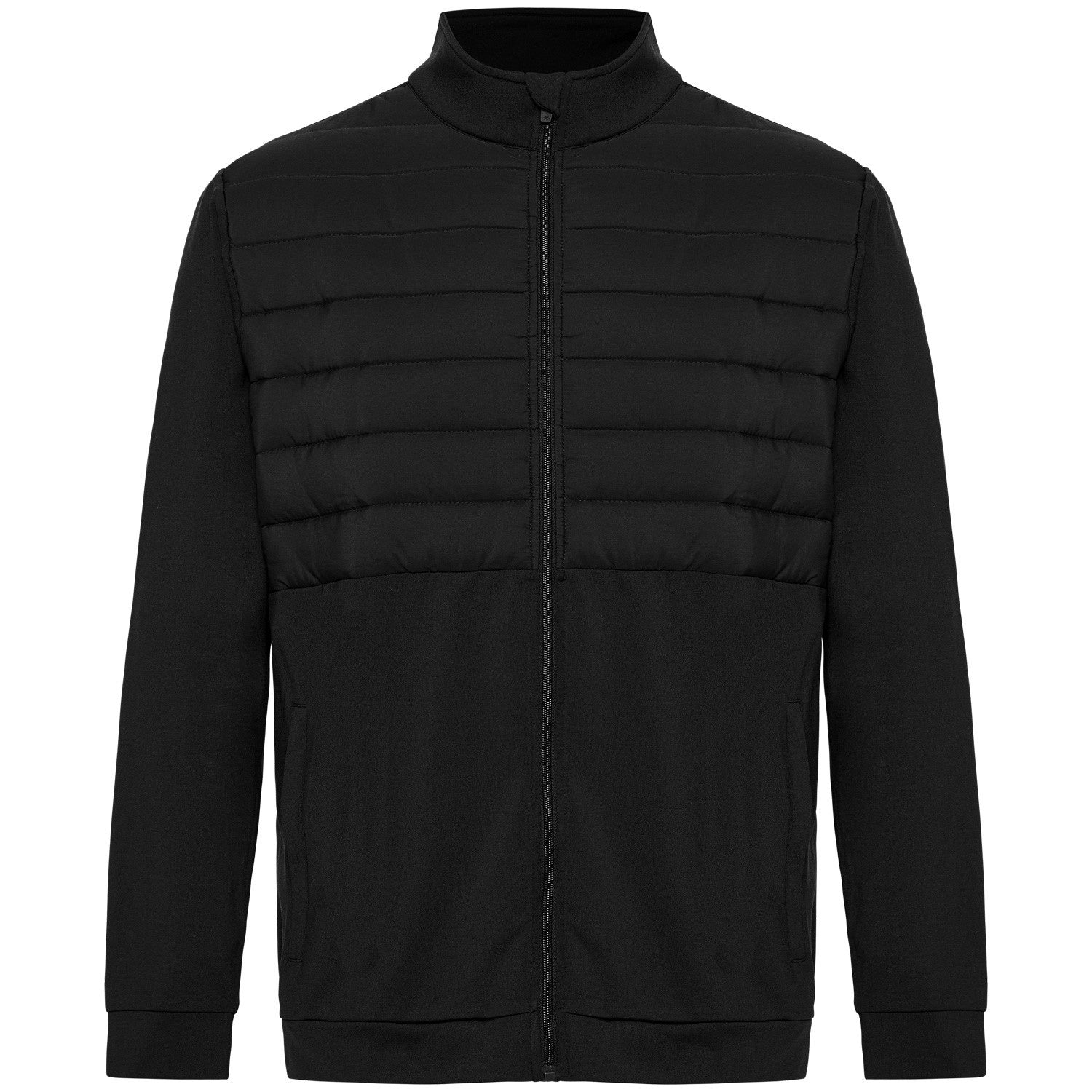 Sport Leisure Mens Jacket 1/2 Puff Black