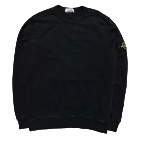 Stone Island Black Pullover Crewneck