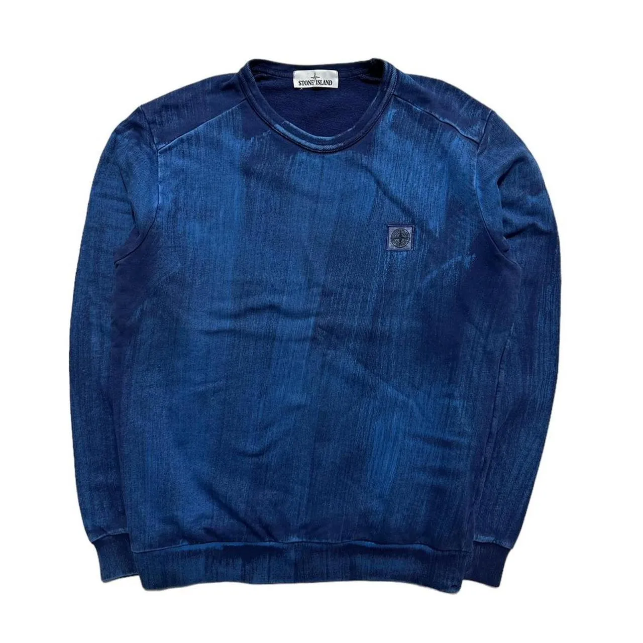 Stone Island Hand Corrosion Pullover Crewneck