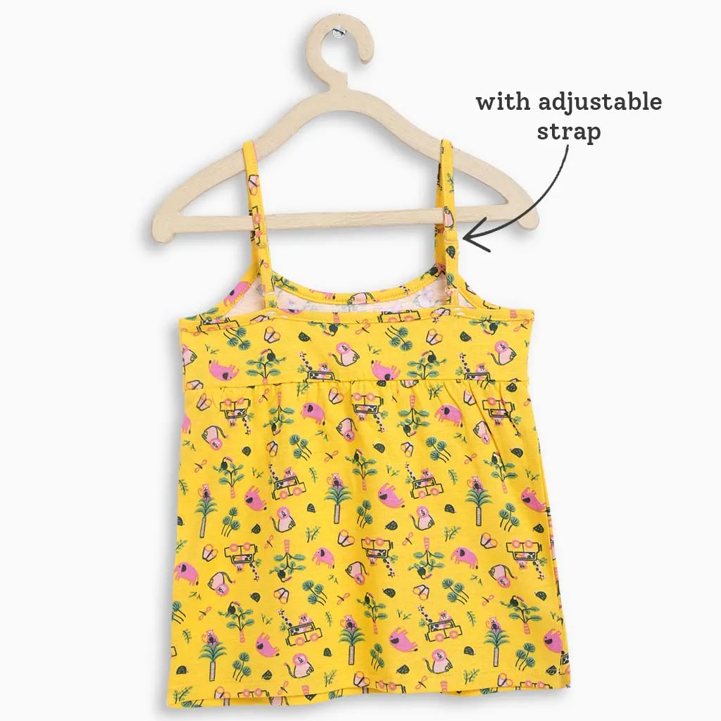 Strappy A-Line Top - 2 pack - Day at Zoo - Flying Unicorn