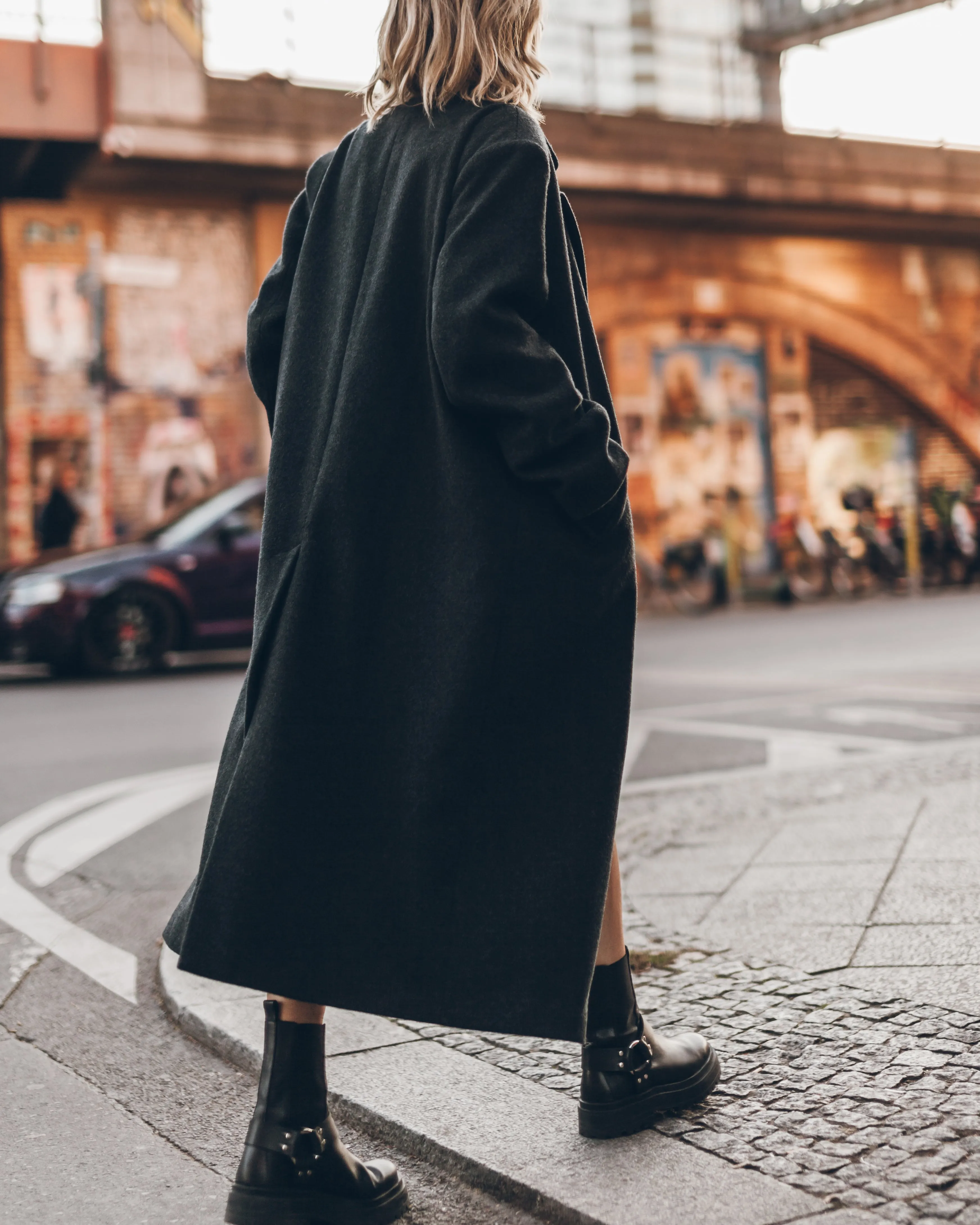 The Black Wool Coat