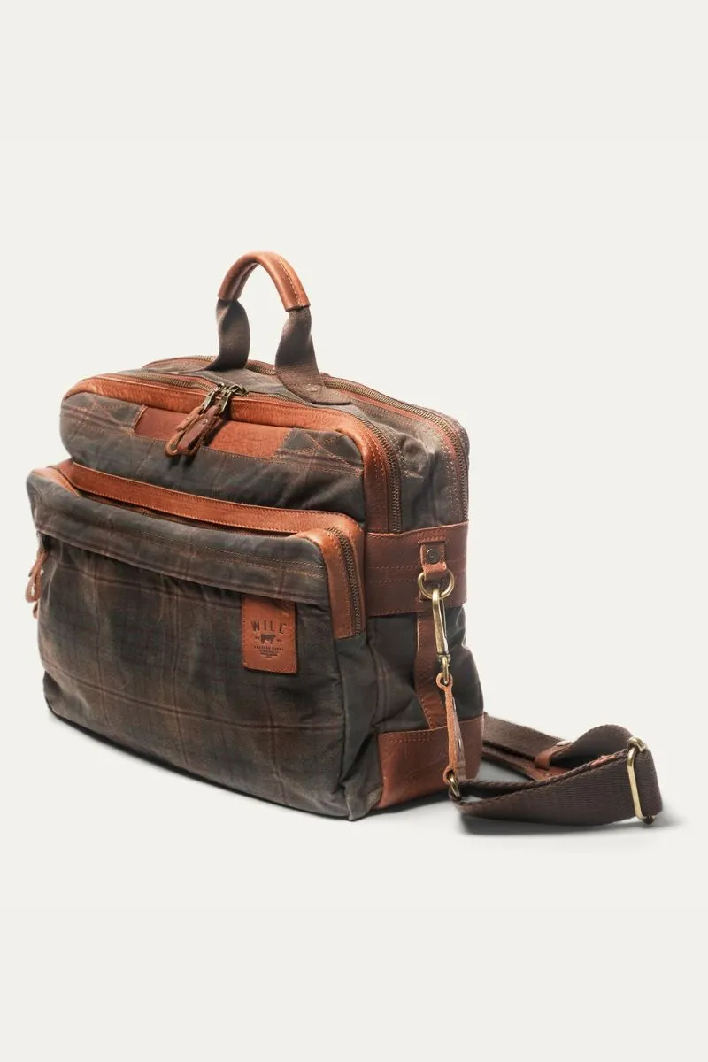 The Commuter Messenger Bag- Waxed