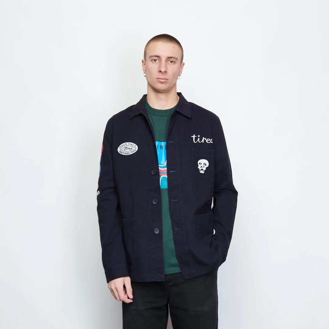 Tired Skateboards - Wobbles Field Coat (Black)