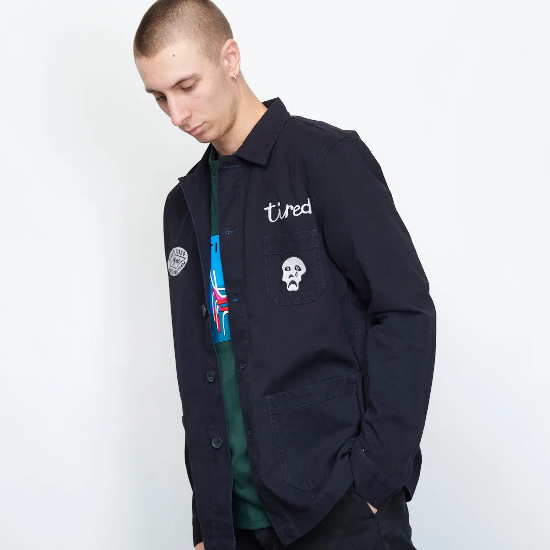 Tired Skateboards - Wobbles Field Coat (Black)