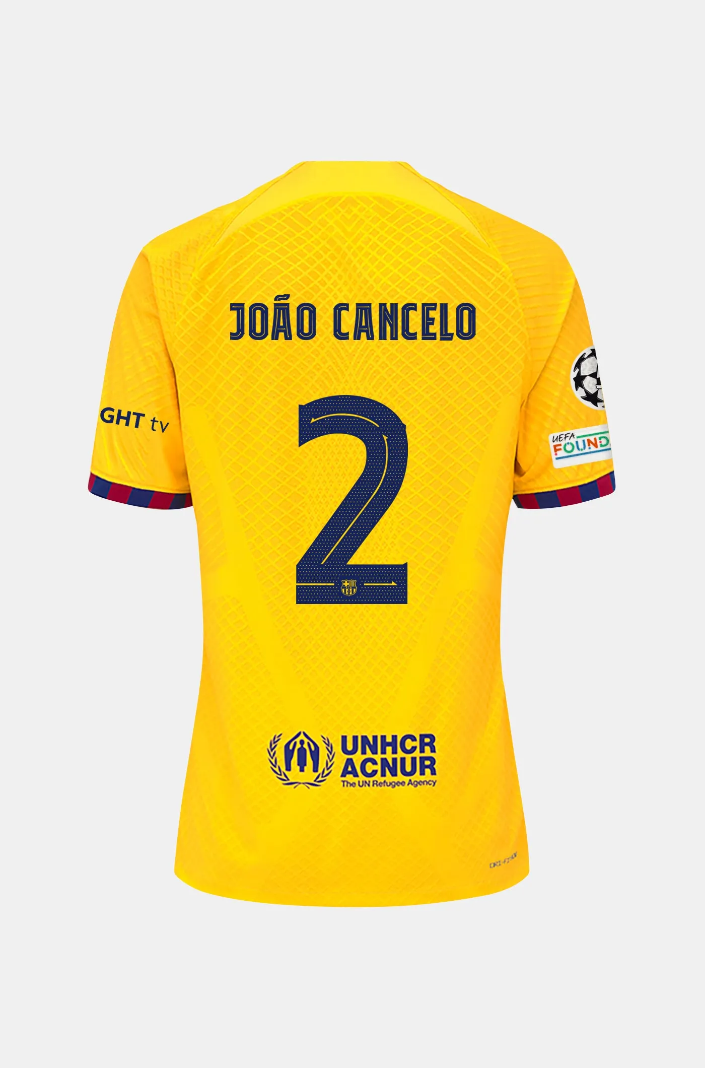 UCL FC Barcelona fourth shirt 23/24 - JOO CANCELO