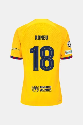 UCL FC Barcelona fourth shirt 23/24 - ROMEU