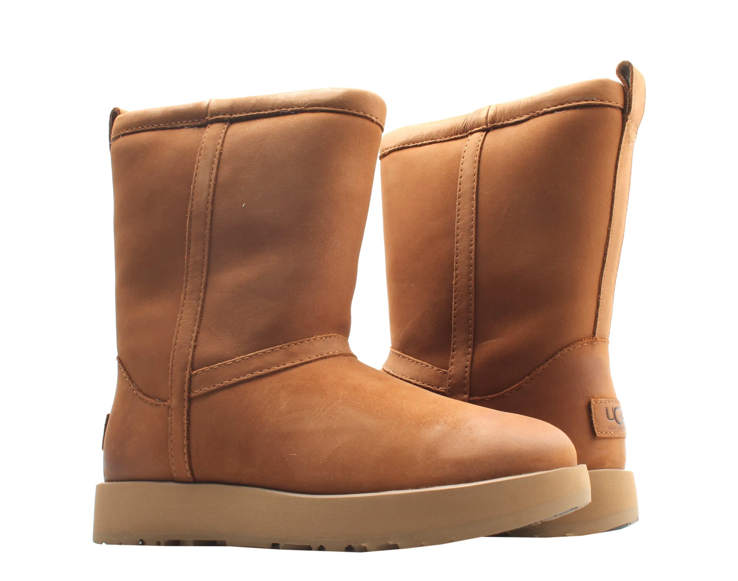 UGG Australia Classic Short Leather Waterproof Women's Boots