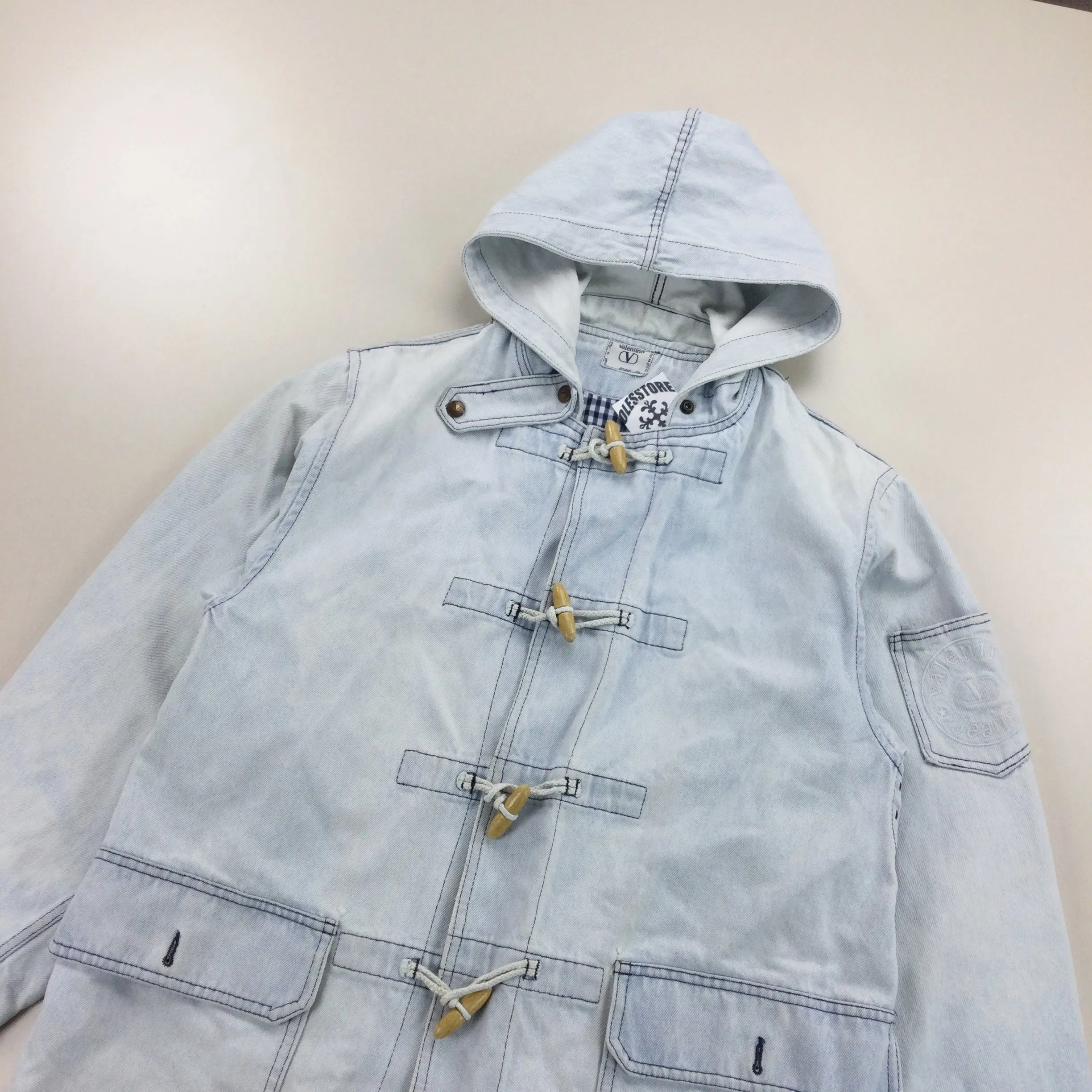 Valentino Jeans 90s Denim Coat - Medium