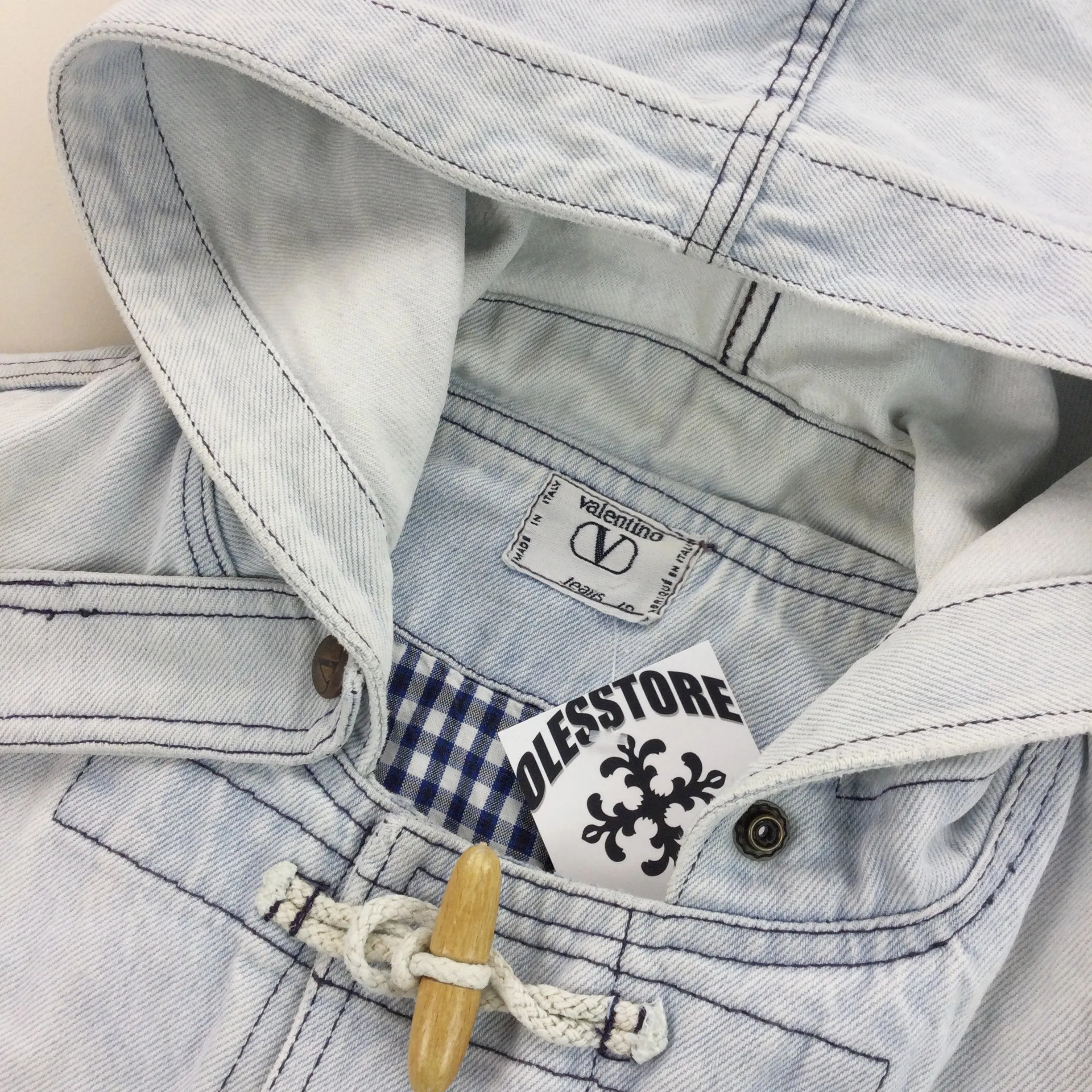 Valentino Jeans 90s Denim Coat - Medium