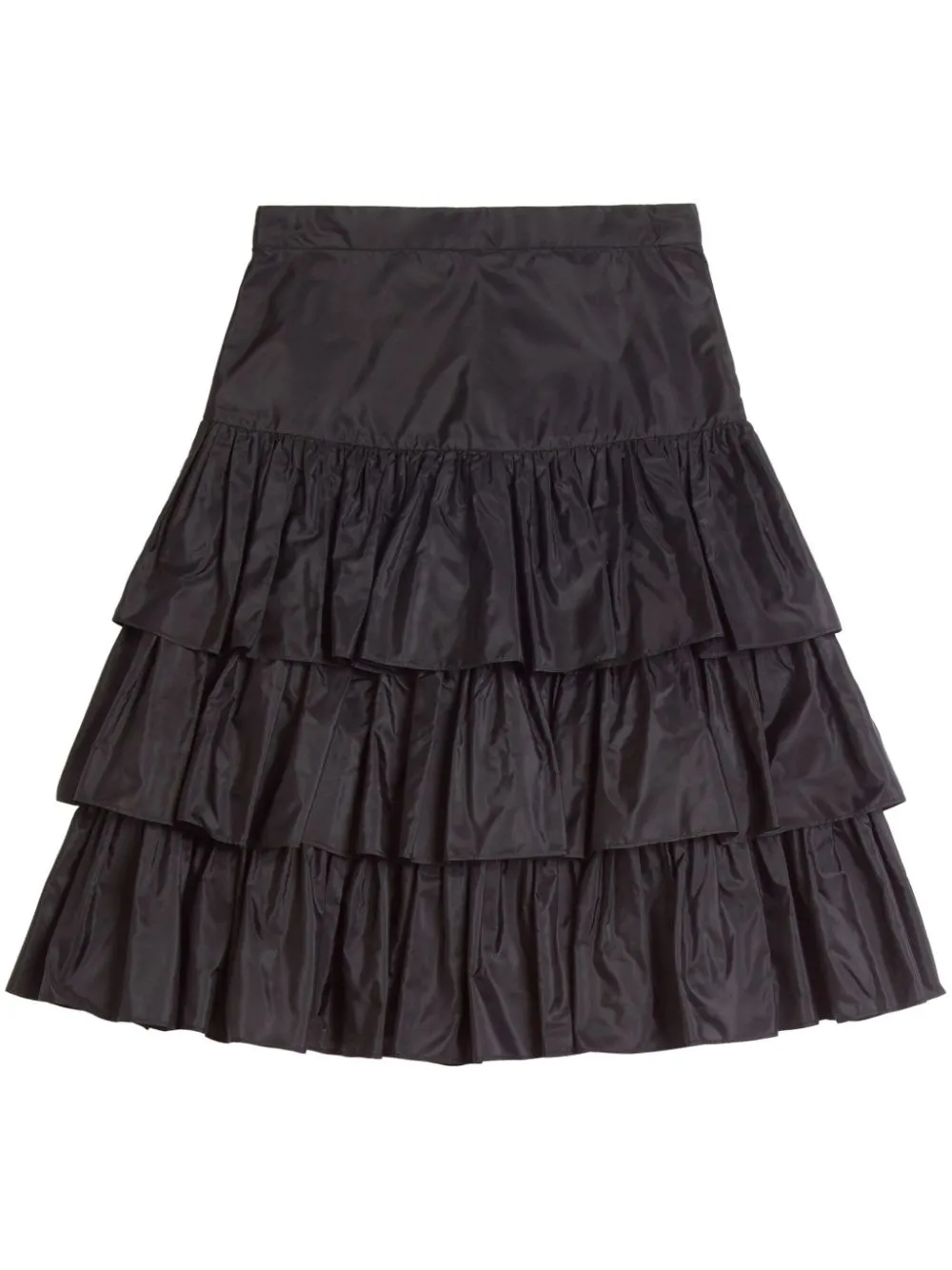 Valentino Taffetas Midi Skirt