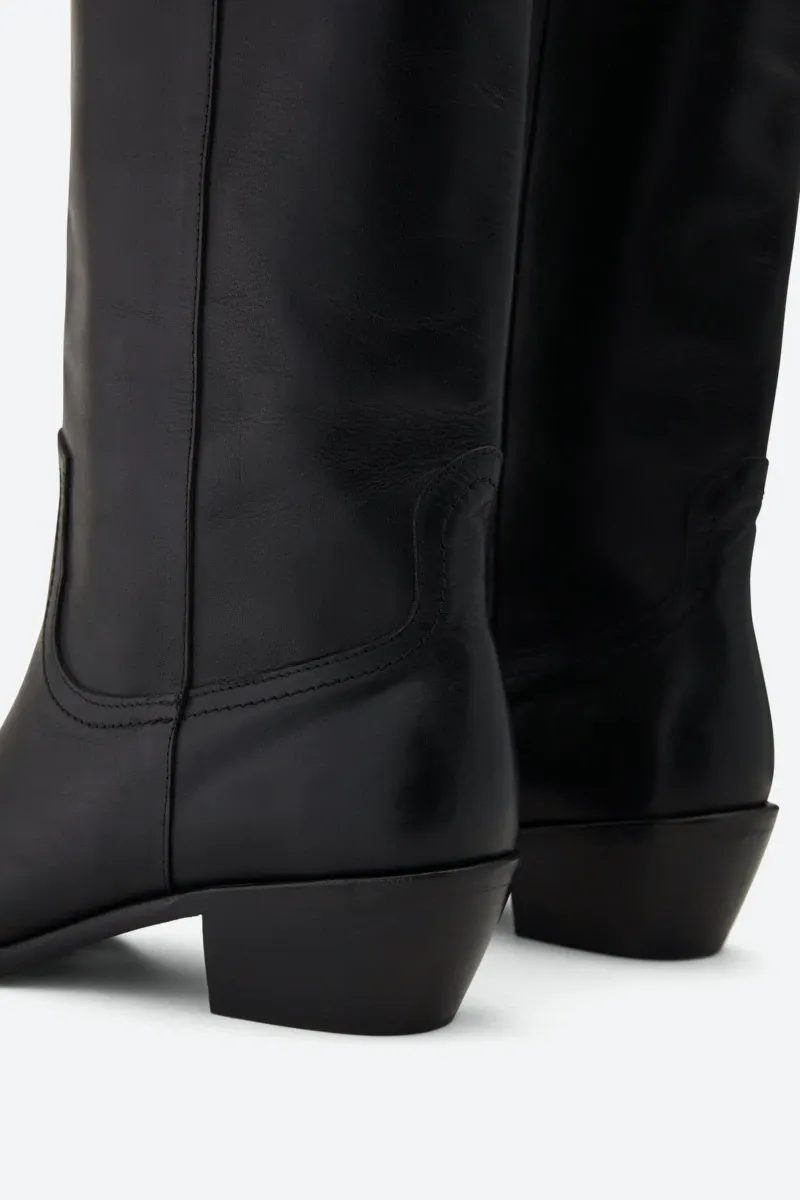  Vanessa Bruno      Bottes Santiag Boot - Noir 