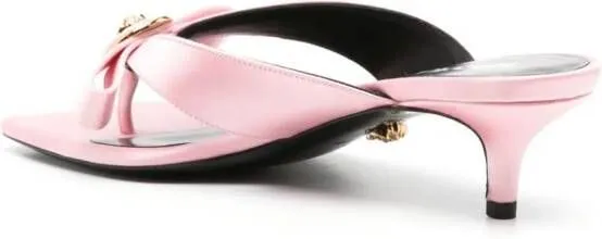 Versace Gianni Ribbon 45mm mules Pink