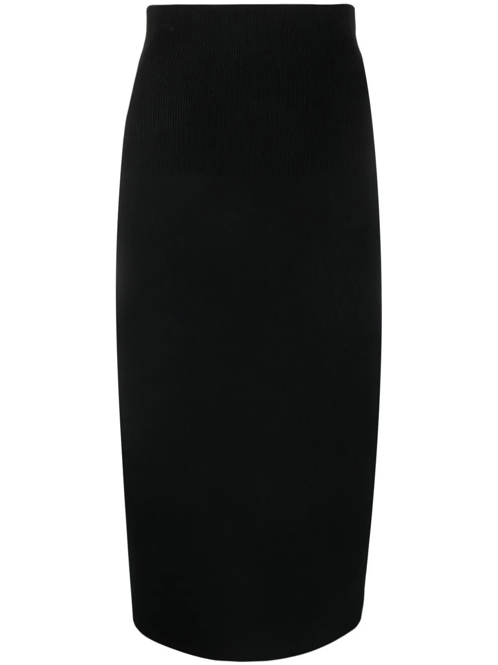 Victoria Beckham Fitted Long Skirt