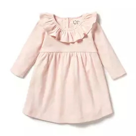 Wilson & Frenchy Organic Ruffle Dress - Pink