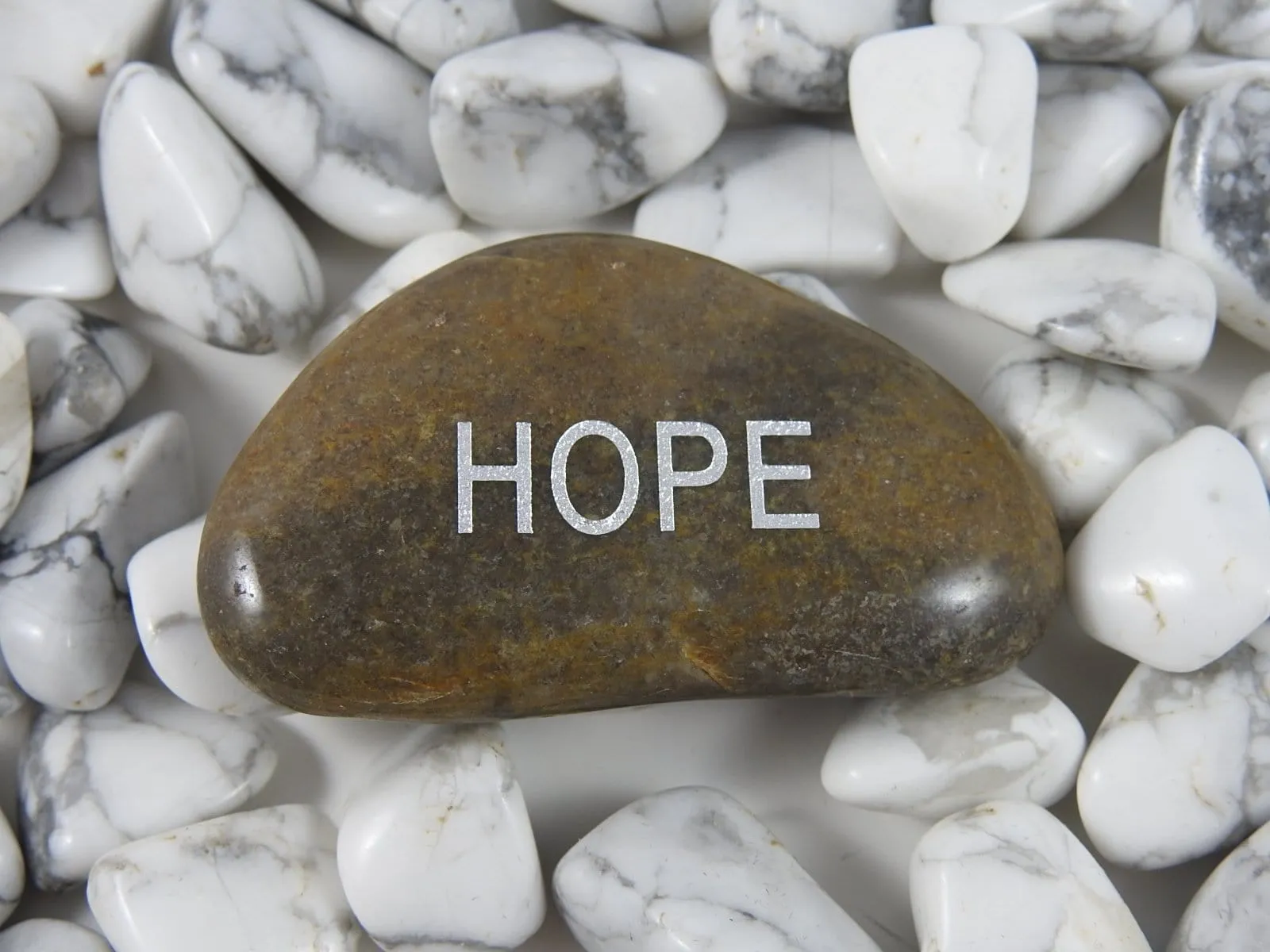 Word Stones (Harmony, Happiness, or Hope) CLOSEOUT