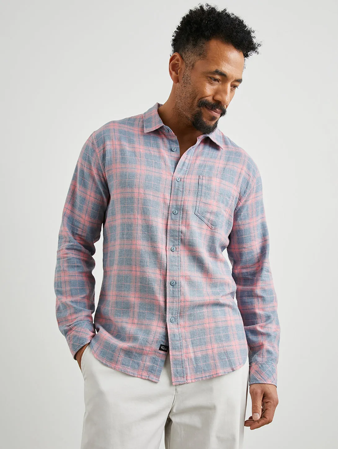 Wyatt Shirt - Poppy Denim Melange