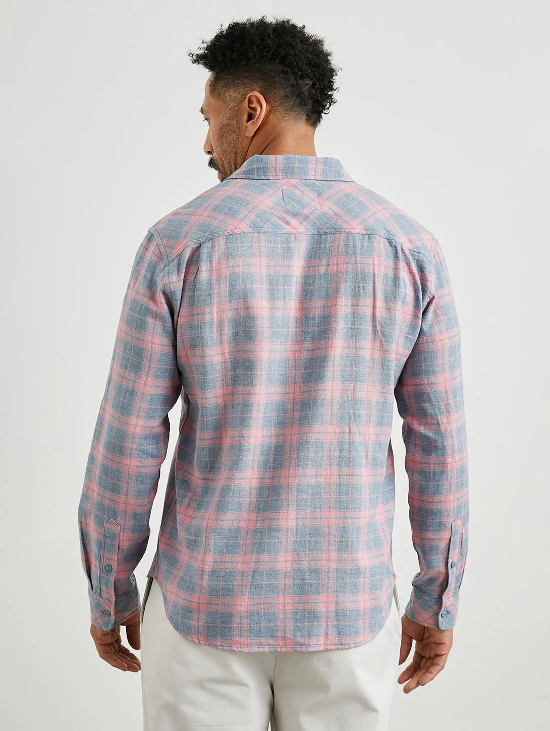 Wyatt Shirt - Poppy Denim Melange