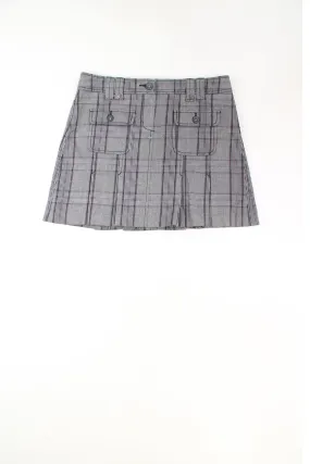 Y2K Pleated Mini Skirt